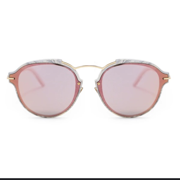 Christian Dior Round Eclat Sunglasses Pink - Picture 12 of 12